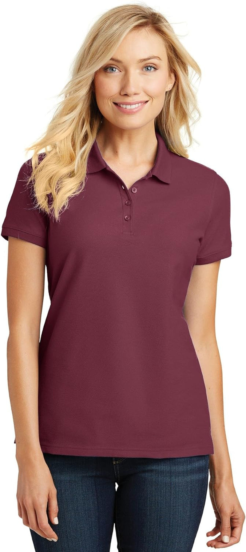 Ladies Core Classic Pique Polo. L100