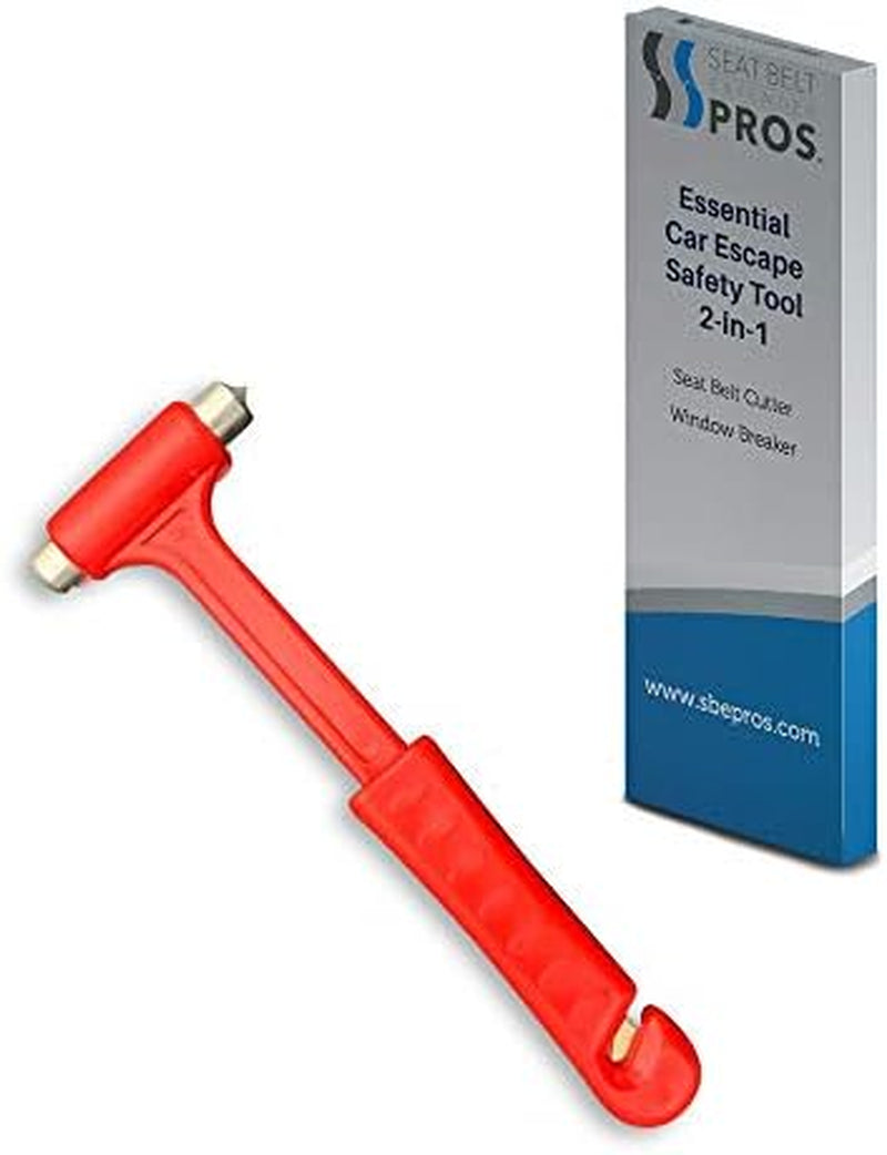 Seat Belt Cutter & Instant Window Hammer - Life Saving Quick Escape from Your Vehicle in an Emergency (1)