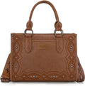 Tote Bag for Women Western Tooling Handbags Embroidered Concho Crossbody