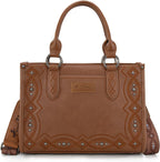 Tote Bag for Women Western Tooling Handbags Embroidered Concho Crossbody