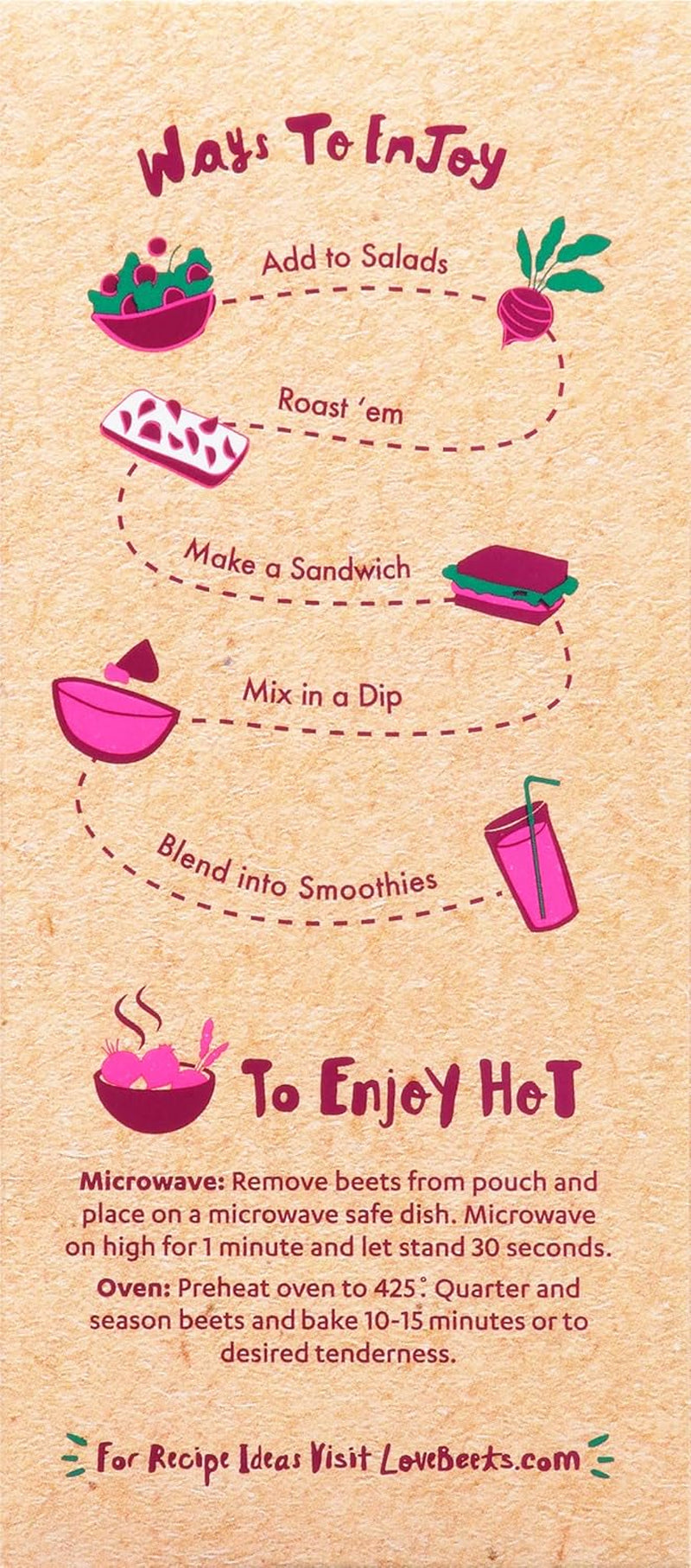 Organic Cooked Beets, 8.8 Oz