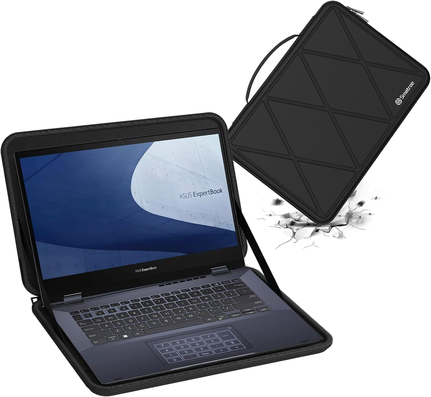 Hard Sleeve Case Compatible for 14 Inch ASUS Vivobook 14X/Flip 14/S 14 Flip, for ASUS Expertbook B5 Flip, for Zenbook Duo 14, for Chromebook Flip CX3, for ASUS L410/ROG Zephyrus G14 Bag(X8252)