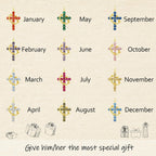 Christian Gift Stocking Stuffers Cross Necklace for Women-Dainty 14K Gold Plated/Silver Plated Pendant Necklaces Simple Cute Tiny Necklace Jewelry for Women