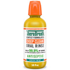 Deep Clean Mouthwash, Alcohol Free, Antiseptic Benefits, Fresh Mint, 16 Fl Oz