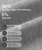 Women'S Bamboo Viscose Long Sleeve Pajamas Set | Super Soft Sleepwear, Cooling Pjs for Hot Flashes & Night Sweats, Moisture-Wicking for Menopause, OEKO-TEX Certified