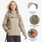 10L Small Hiking Backpack for Women Men | Mini Lightweight Travel Casual Daypack, Water Repellent Fabric, Fits 11" Tablet