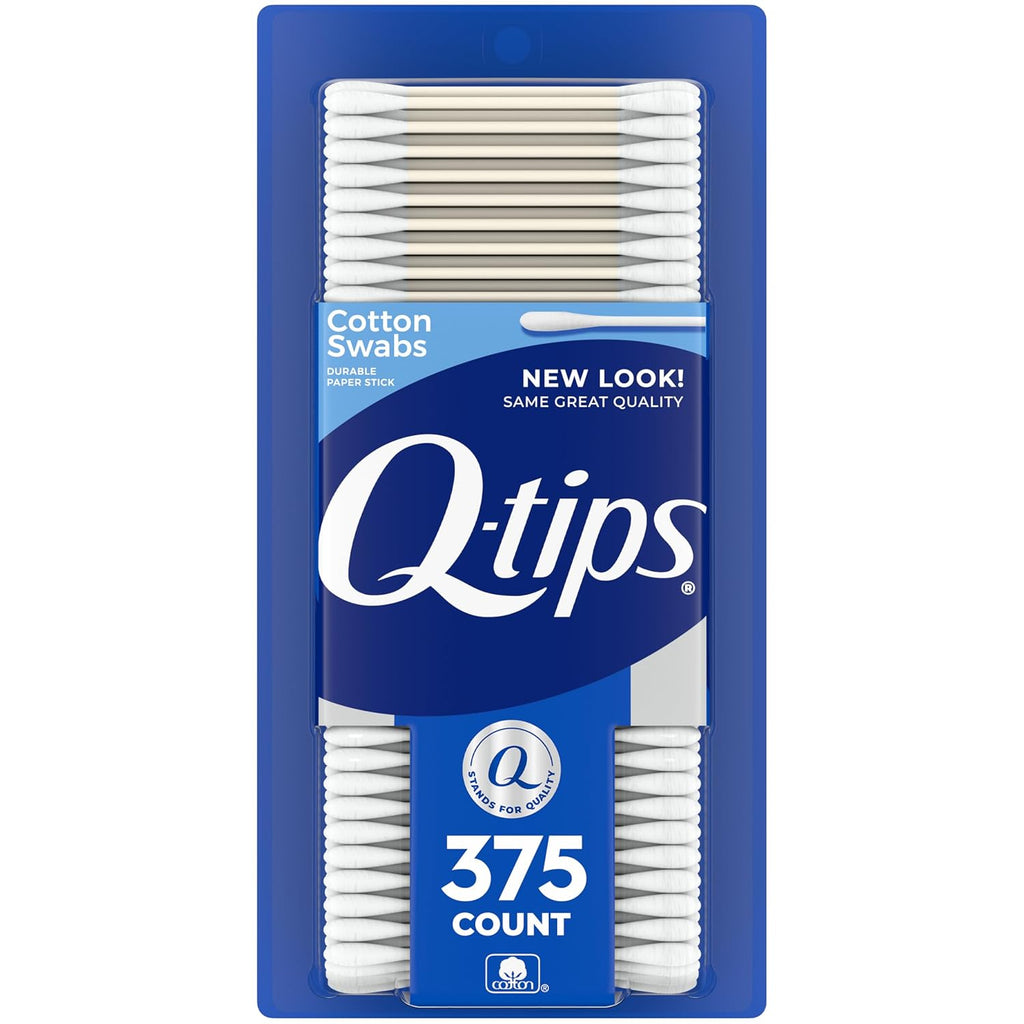 Cotton Swabs for Hygiene and Beauty Care Original Cotton Swab Made with 100% Cotton 375 Count