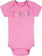 Baby Girls 8-Pack Short Sleeve Mix & Match Bodysuits