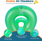 Kids Swim Vest for 3-6/7-14 Yrs,Inflatable Floaties,Swim Aid | 33-50/50-88 Lbs Fit|Dual Air Chambers|Adjustable Buckle|Pool & Beach Use|Learn-To-Swim Aid