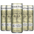 Fever Tree Premium Ginger Beer - Premium Quality Mixer and Soda - Refreshing Beverage for Cocktails & Mocktails 250Ml Bottle