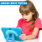 Kids Tablet 7 Inch Tablet for Kids Toddler Tablet Wifi Kids Tablets 32G Android Dual Camera Parental Control Children'S Tablet Kids App Pre-Installed Netflix Youtube (Green)