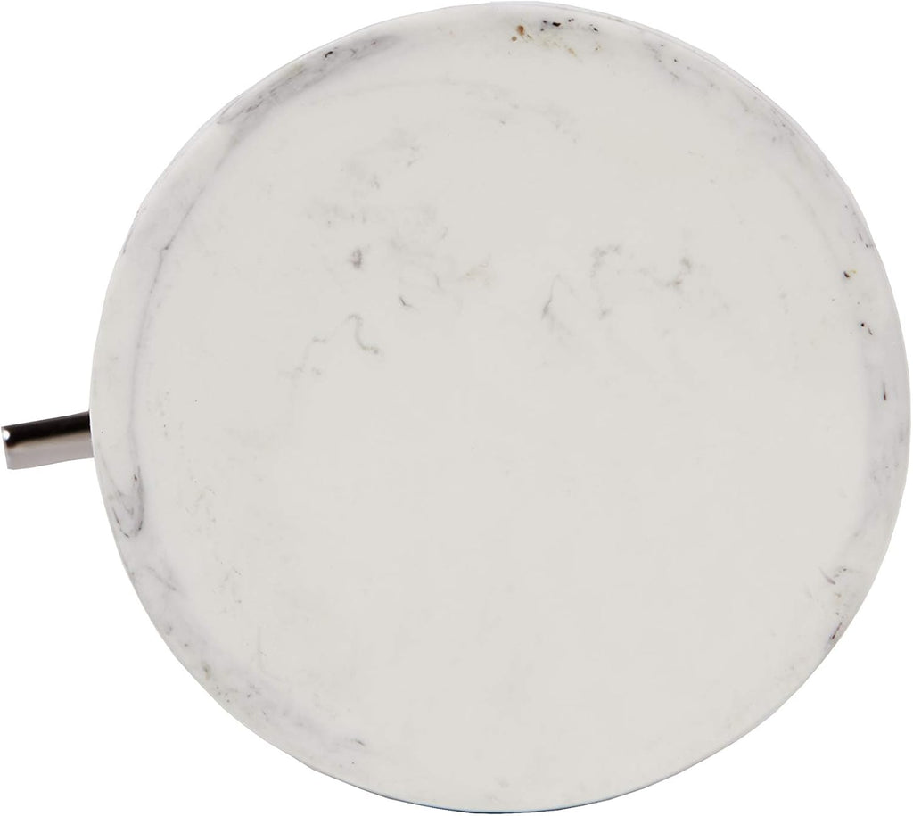 Marble Swirl Soap Dispenser, White
