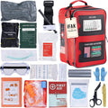 IFAK Trauma Kit 18Pcs, Tactical First Aid Kit | Venom Extractor & Emergency Blanket, Trauma Kit Combat Pack for Trauma Wound Care, Gunshot, Outdoor, Hiking, Car & Camping