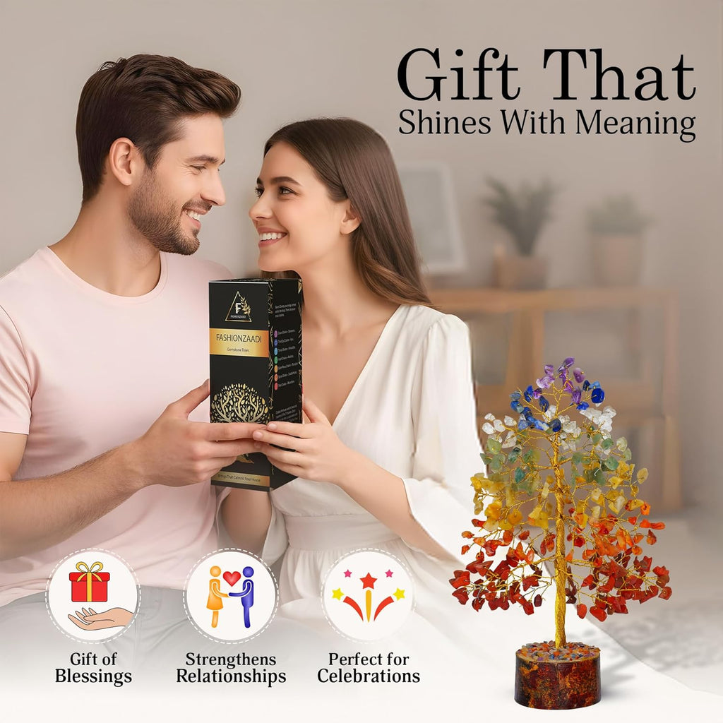 7 Chakra Tree of Life - Healing Crystals Gifts for Women