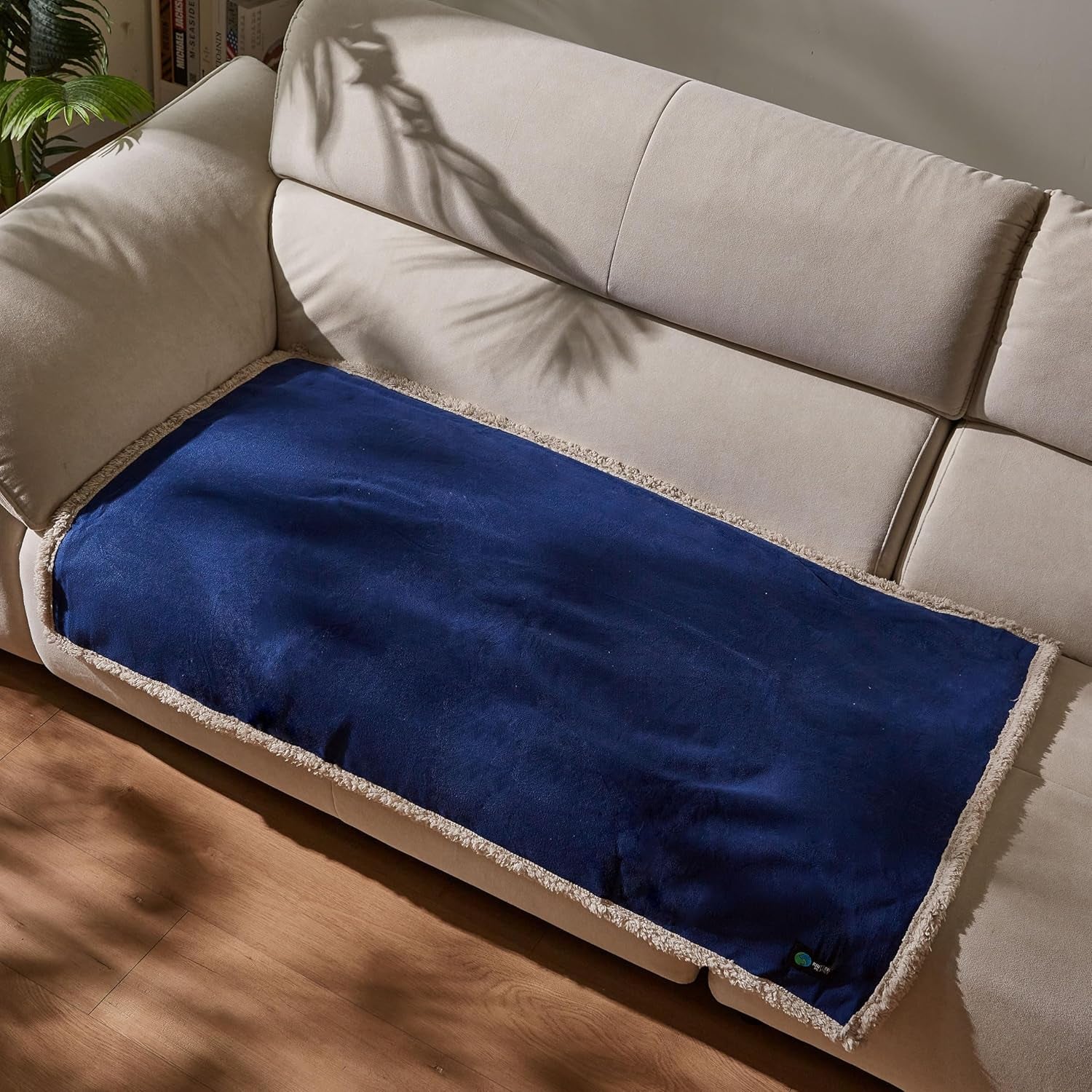 Waterproof Reversible Pet Blanket for Small Dogs | 30 X 50 Inch, Washable Pet Protector for Sofa, Couch, Crates and Car Seats, Guards against Fur, Dirt and Everyday Spills