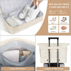 Gym Bag for Women, Personal Item Travel Bag with Shoes Compartment for Trip | Weekender Overnight Duffel Bag with Wet Pocket, Hospital Bag for Women Labor Delivery, Carry on Bag for Travel, Gym, Weekend