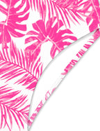 Girls Tankini Swimsuit Twist V Neck Bathing Suit Ruched Girls Swimsuit Two Piece Printed Girls' Swimwear 9-16 Years