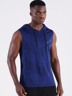 Men'S Workout Tank Tops 3 Pack Sleeveless Running Shirts with Hoodie