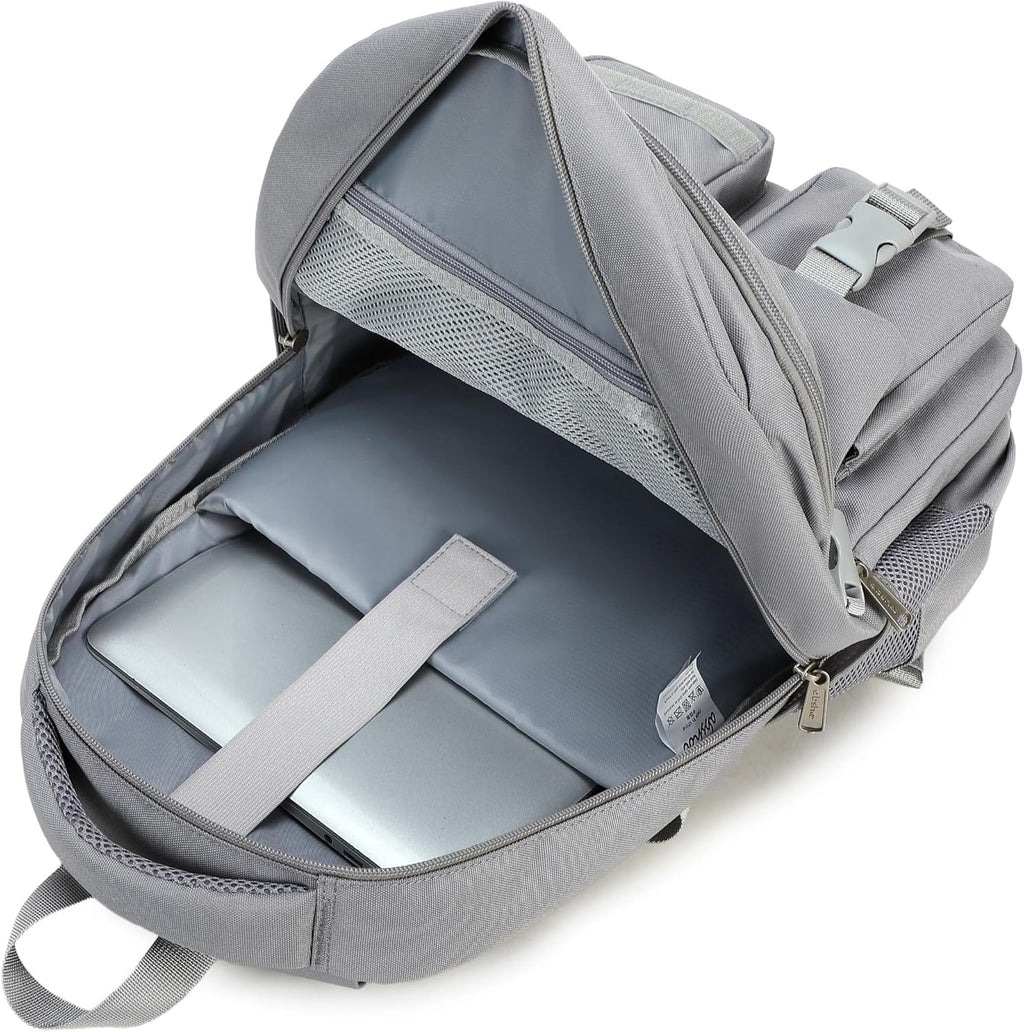 Large Heavy Duty Backpack for School College Bookbag Casual Multi Pocket Travel Backpacks