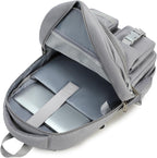Large Heavy Duty Backpack for School College Bookbag Casual Multi Pocket Travel Backpacks