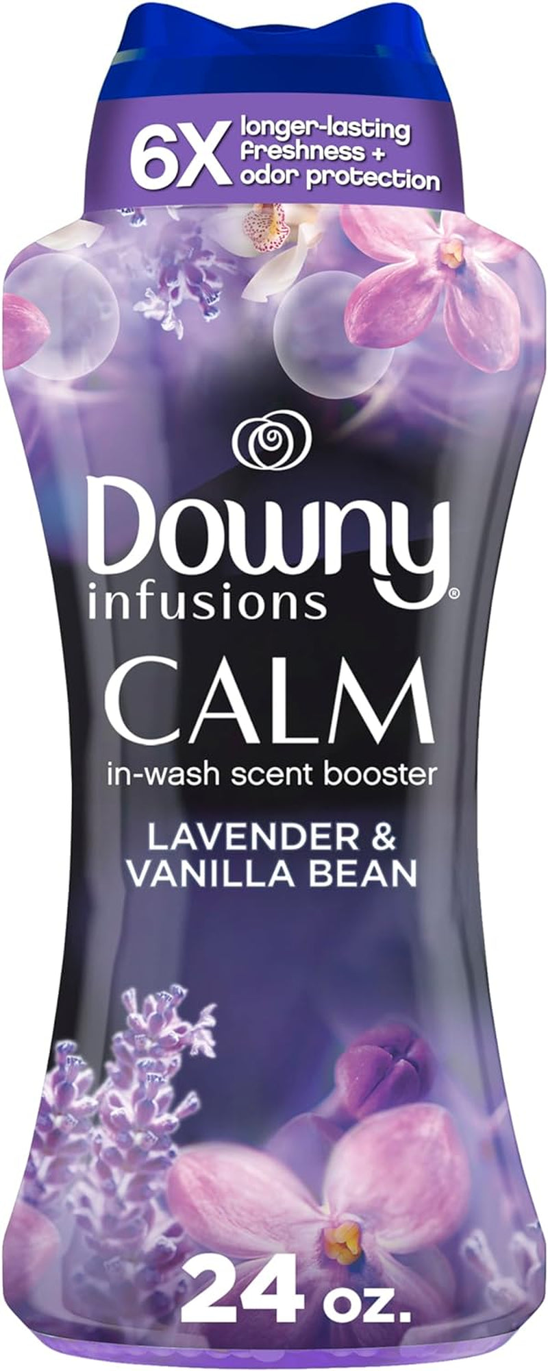 Infusions In-Wash Laundry Scent Booster Beads, CALM, Soothing Lavender and Vanilla Bean, 24 Oz