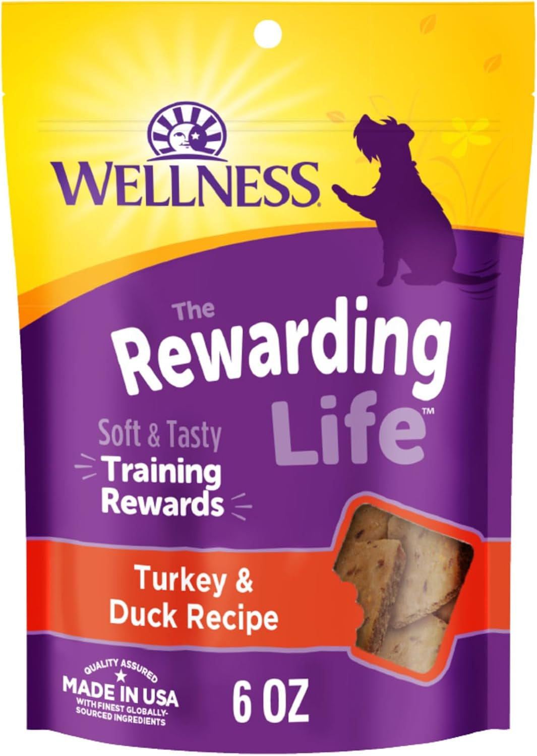 Rewarding Life Soft Dog Training Treats, Natural, Grain Free, Turkey and Duck Recipe, 6 Oz Bag