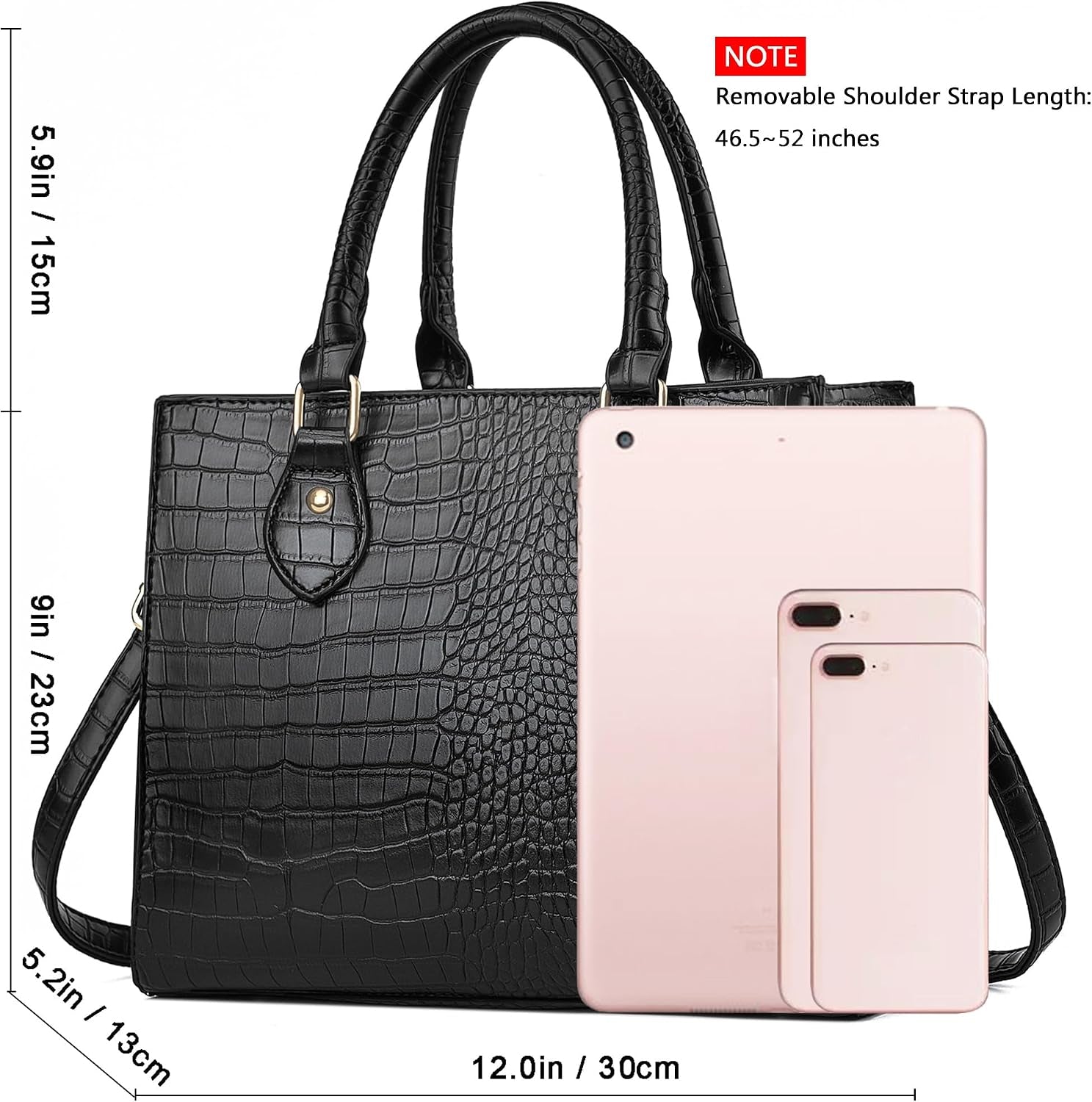 Crossbody Purses and Handbags for Women PU Leather Tote Top Handle Satchel Shoulder Bags