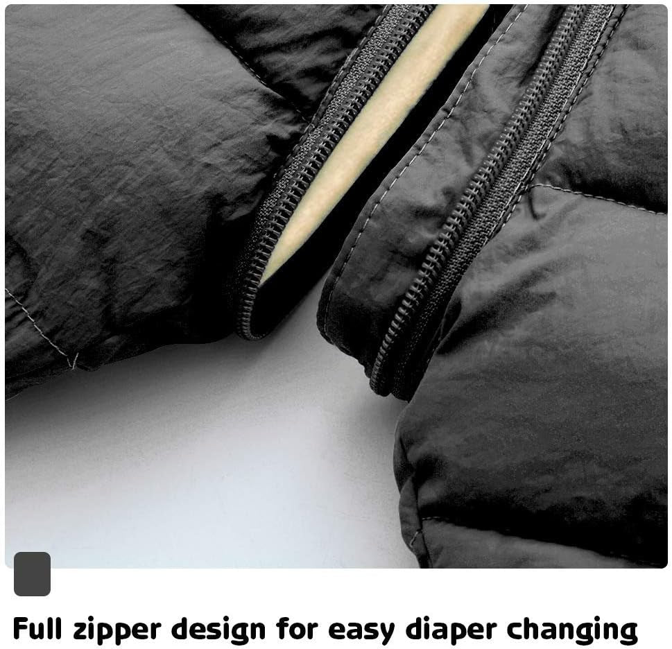 Baby Boy Snowsuit Newborn Girl Winter Coat Toddler Jacket Clothes | Unisex Boys Girls Items Hoodie Toddler Fleece Snow Suits for Infant Jumpsuit Warm Outfits 0-6M, 6-12M, 12-18M,18-24M Options
