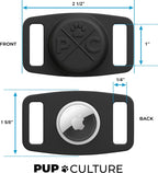 Airtag Dog Collar | Durable & Protective Dog Airtag Holder - Track Your Pet Using Apple Airtag Technology - Dog Collar Airtag Holder -For Dogs and Cats