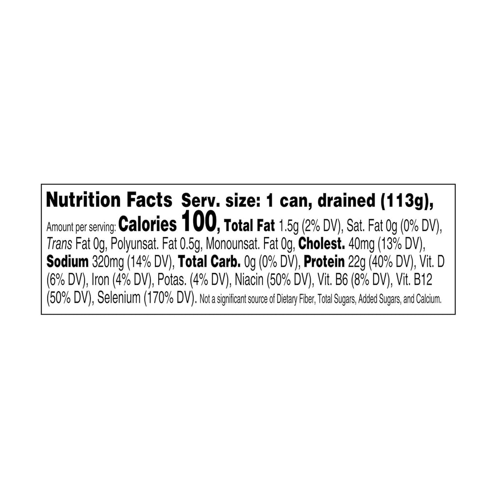 Chunk White Albacore Tuna in Water (Pack of 12), 5 Ounce Cans - Wild Caught, High Protein Tuna Fish Canned in Water, Premium Quality Seafood - Keto Friendly & Gluten-Free - Dolphin Safe