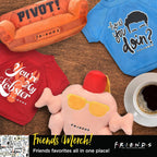 Friends TV Show Central Perk Coffee Cup Plush Dog Toy | Built-In Squeaker, Officially Licensed Friends Product, Iconic Coffee Cup Design, Hours of Fun for Fans