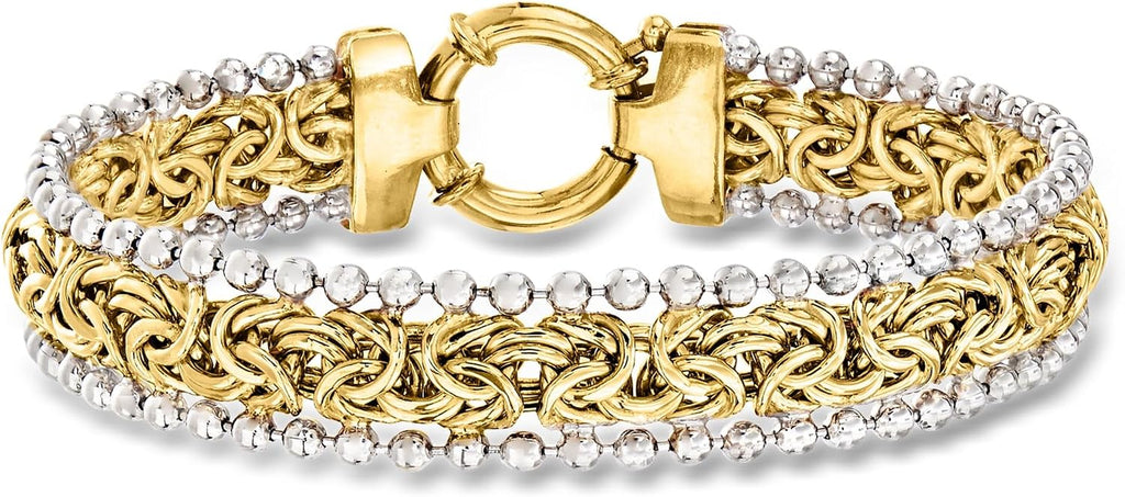 Byzantine Beaded-Edge Bracelet