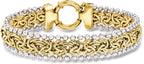 Byzantine Beaded-Edge Bracelet