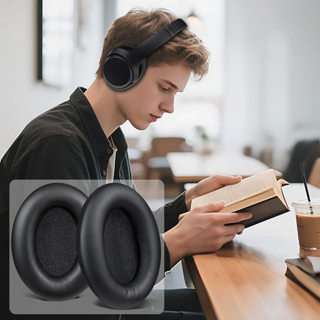 Earpads for Sony WH-1000XM3 - Black | for WH1000XM3(XM3) Headphones