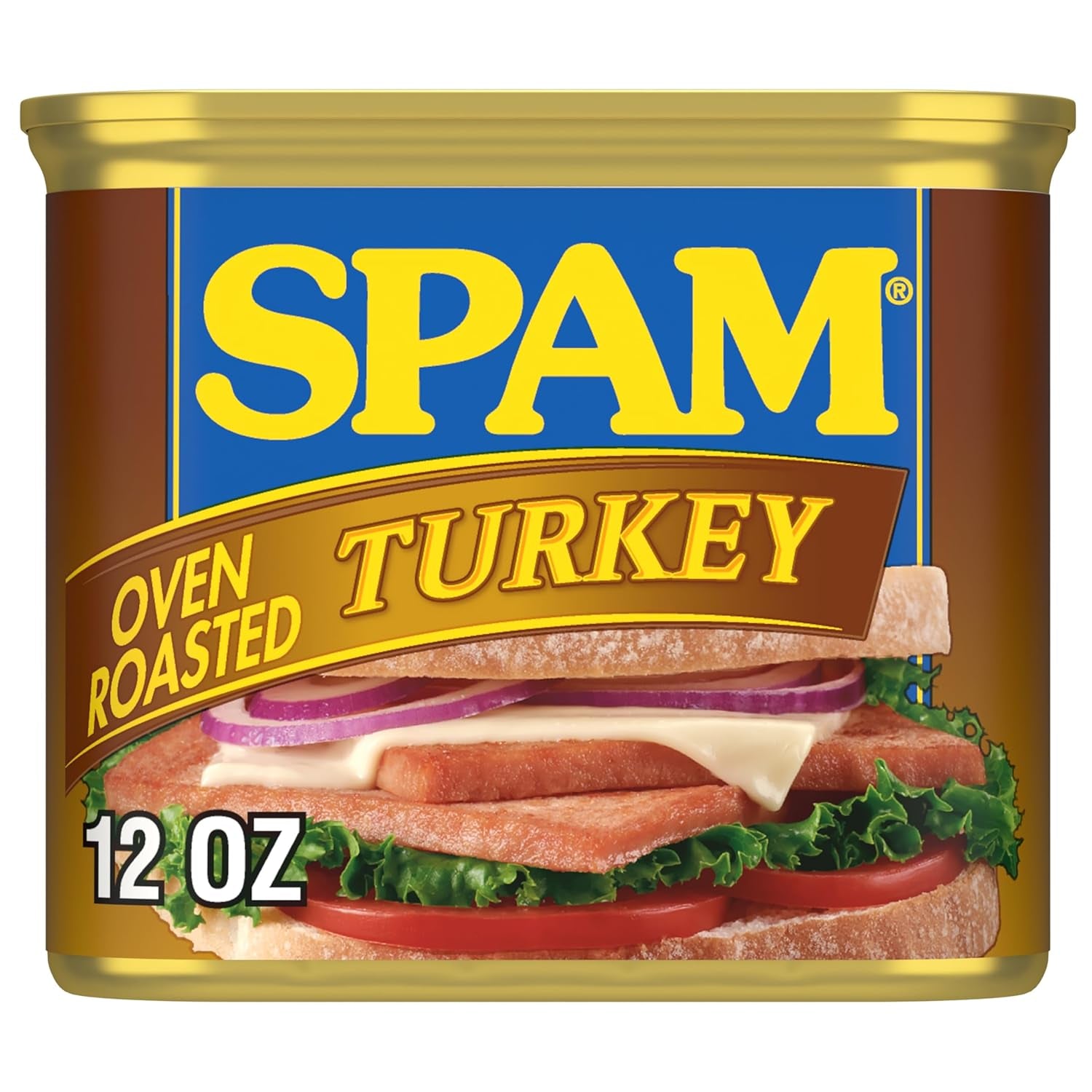 Oven Roasted Turkey, Canned Meat, 12 Oz Can, (12 Pack)