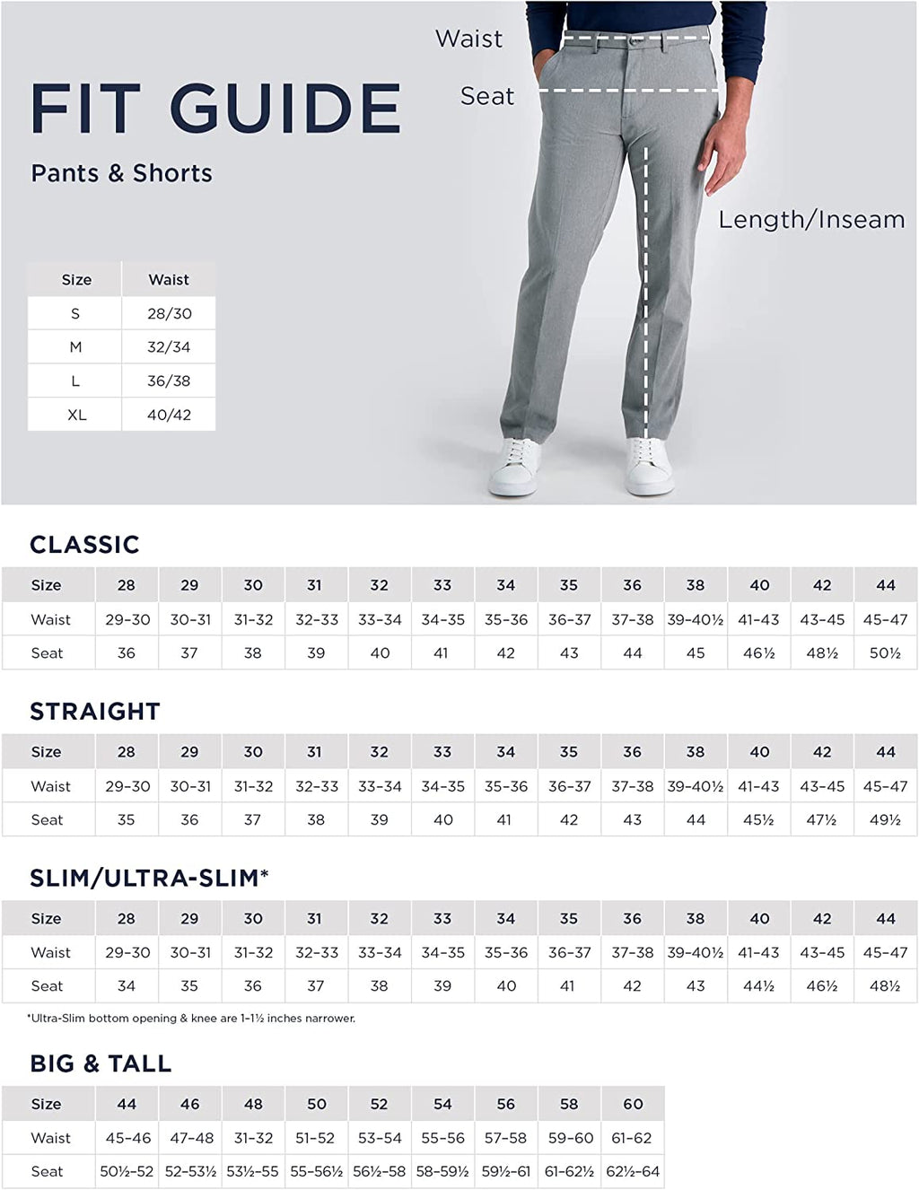 Men'S Classic Fit Premium No Iron Khaki Pleated Pant