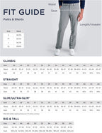Men'S Classic Fit Premium No Iron Khaki Pleated Pant
