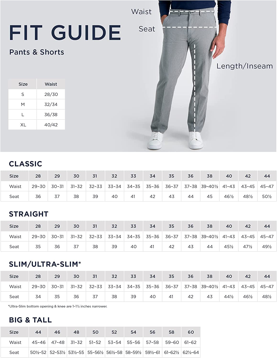 Men'S Classic Fit Premium No Iron Khaki Pleated Pant
