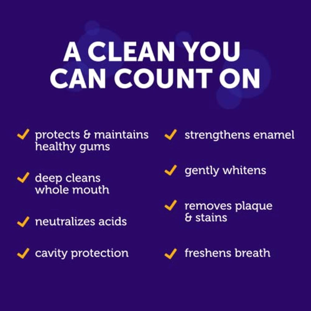 Complete Care Toothpaste, Teeth Whitening Toothpaste with Baking Soda, Fluoride, Whole Mouth Protection, Fresh Mint Flavor, 6.0 Oz (Pack of 4)