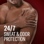 Sweat Defense Antiperspirant & Deodorant for Men, 24/7 Ultimate Sweat Protection, Long Lasting Scent, Soft Solid, Swagger with Cedarwood Scent, 2.6 Oz