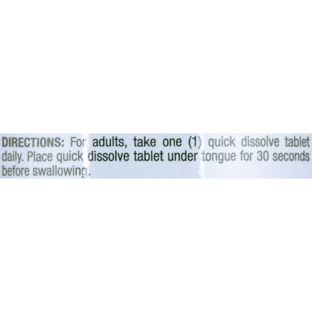 Nature’S Bounty Vitamin B12 Quick Dissolve Tablets, 2500 Mcg, 75 Count