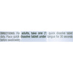 Nature’S Bounty Vitamin B12 Quick Dissolve Tablets, 2500 Mcg, 75 Count
