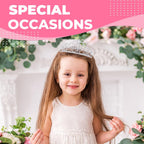Birthday Tiara Crown with Sash for Women, Birthday Queen for Party | Metal Crown, Birthday Decorations, Birthday Accessories