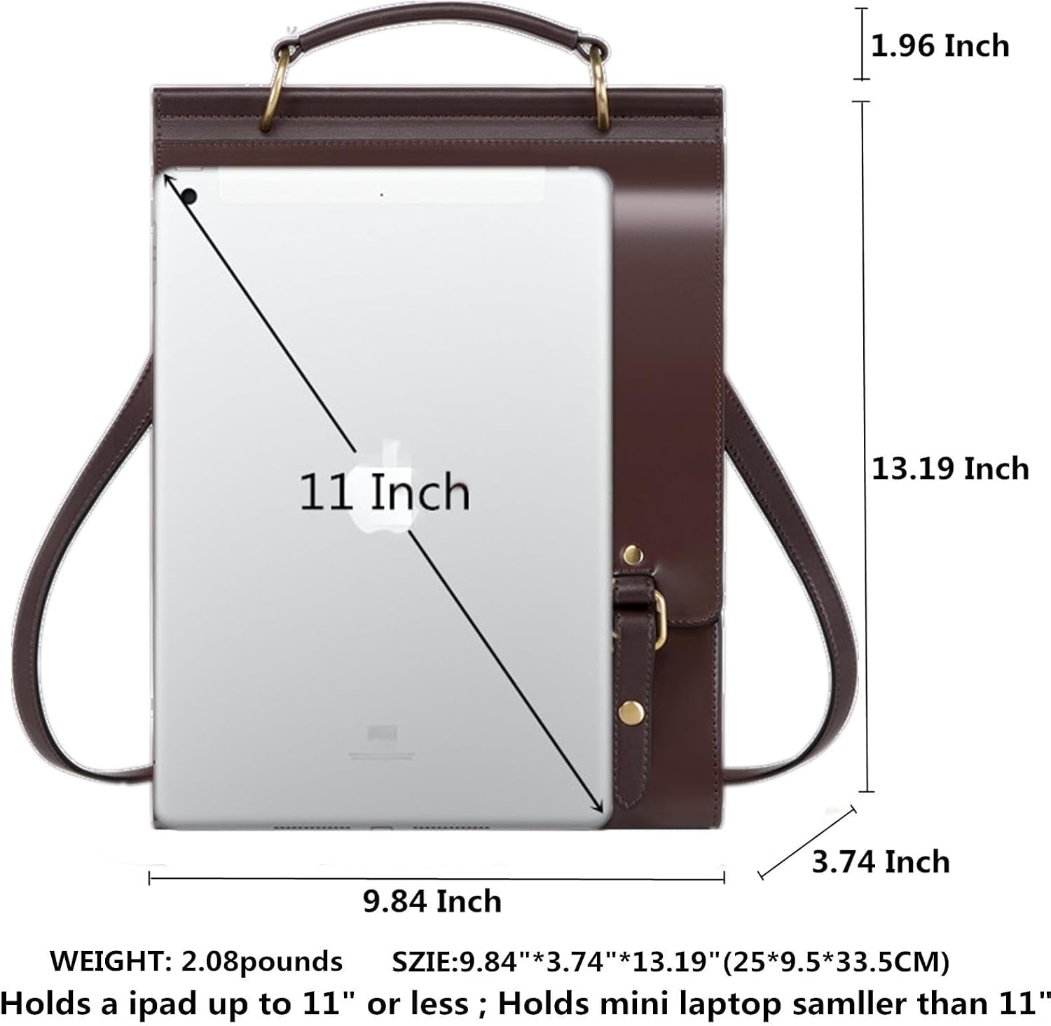 Leather Backpack Purse for Women Fashion Travel Shoulder Bag | Genuine Leather and Microfiber Leather, College Backpacks, Vintage, Casual Work Bag