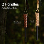 Ferro Rod Fire Starter, Survival Flint and Steel Fire Starter Kit for Hiking, Bushcraft,Camping Essentials Gear, Emergency Supplies - Ideal Gift for Explorers