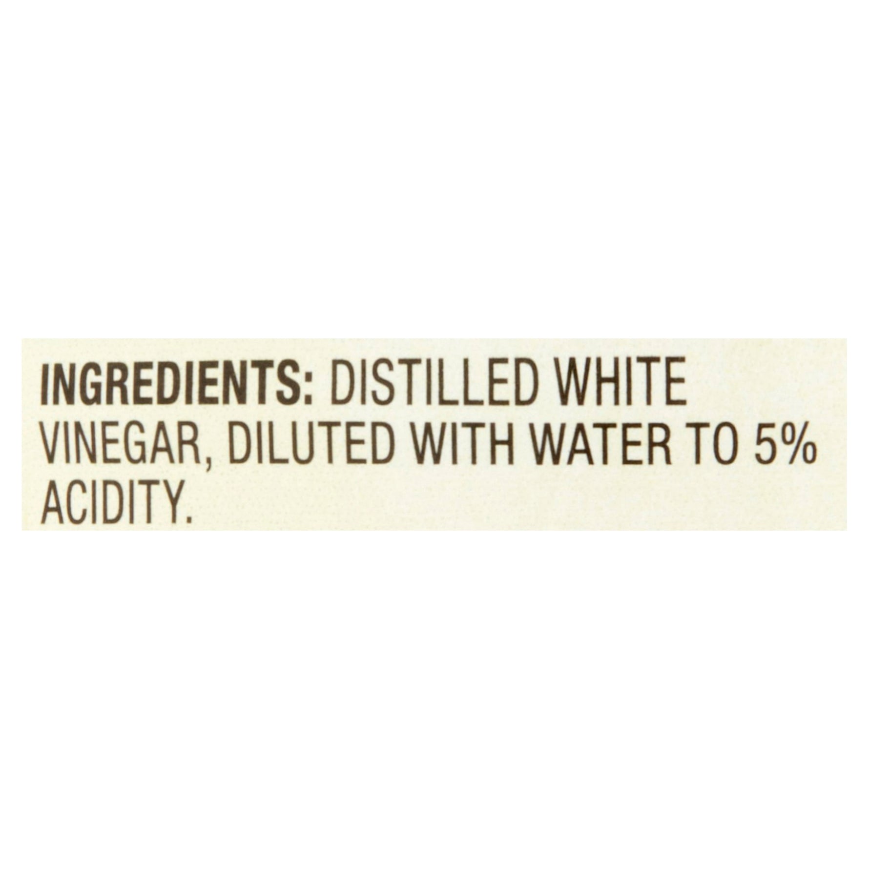 Distilled White Vinegar, 64 Fl Oz