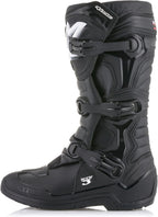 Tech 3 Motocross Boots, Durable & Lightweight, Ce-Certified for Off-Road Powersports, 11, Black