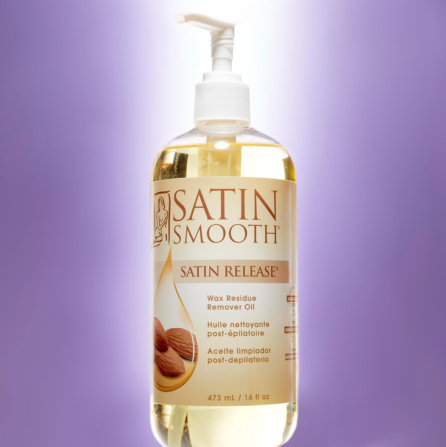 Release Wax Residue Remover Oil, Post Wax Treatment, 16 Oz | Quickly Removes Sticky Residue after Hair Removal, Ideal for Face and Body Waxing Aftercare Skin Cleanser