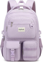 Large Heavy Duty Backpack for School College Bookbag Casual Multi Pocket Travel Backpacks