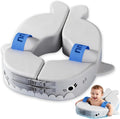 Non-Inflatable Baby Arm Floats with Solid Soft Pearl Foam, Swim Floats Adjustable Design Spring Swim Water Pool Float for 3-36 Months Kids Beach Essentials